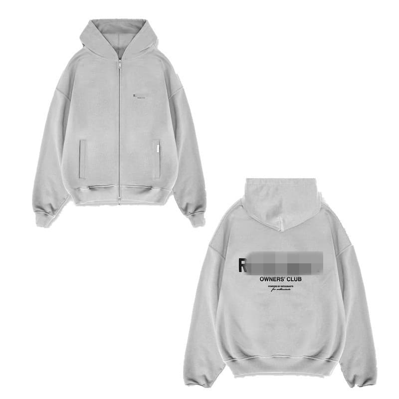 Streetwear High-Fashion Doberman R-Letter Print Casual Loose Hoodie Unisex Wholesale Couple Style