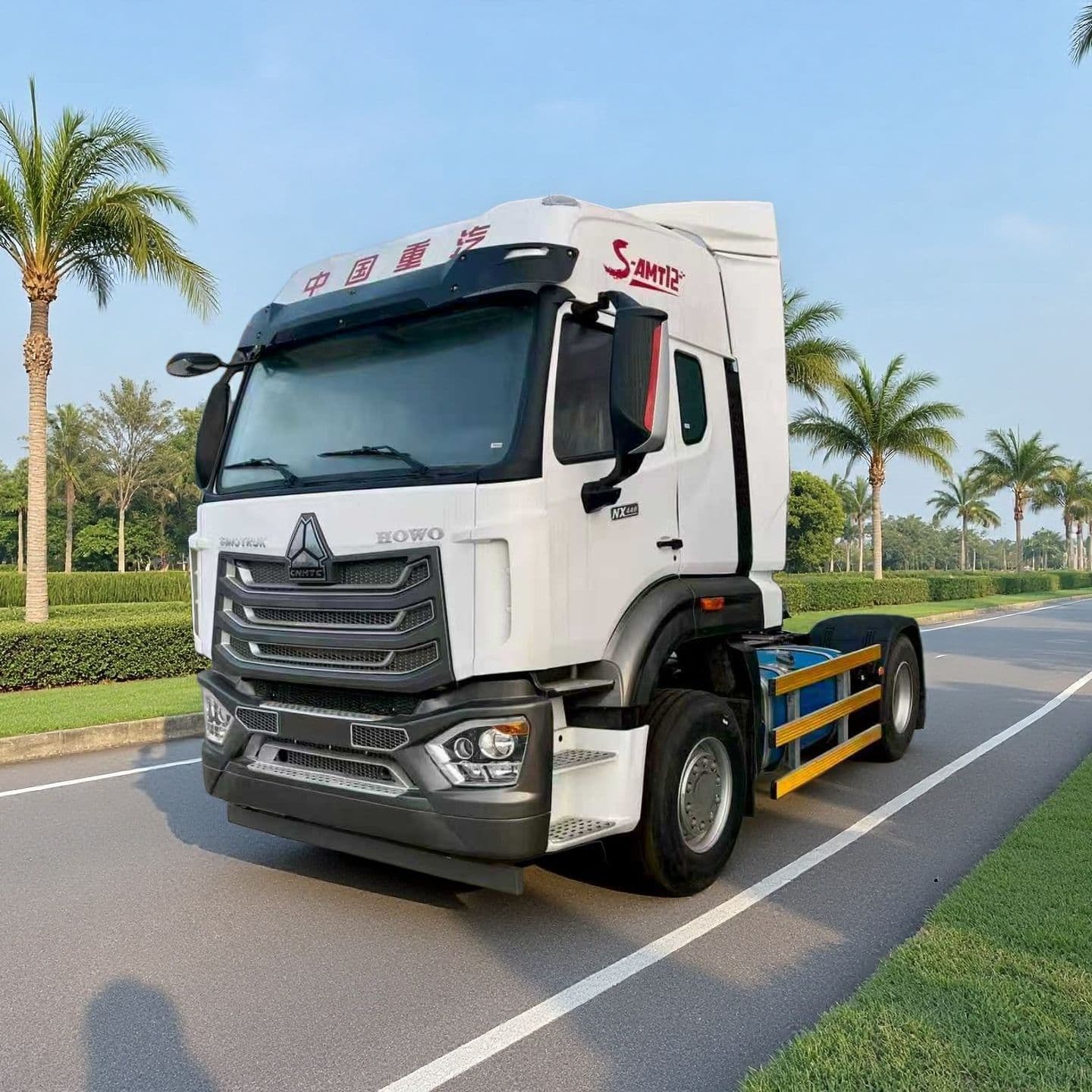 Cross-border exclusive supply of SINOTURK HOWO NX single-drive 4x2 tractor trucks in various models for Saudi Arabia