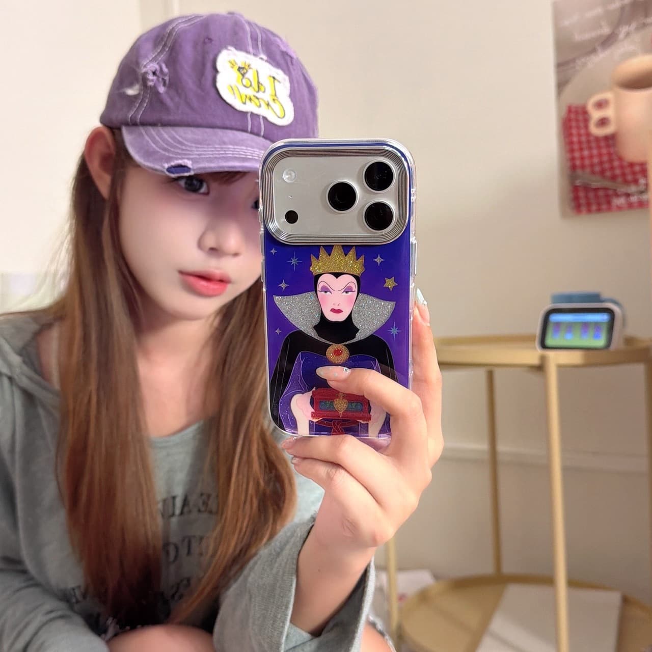 Cartoon Fairy Tale Queen Apple 17/17PM Compatible iPhone 13/14 PROMAX Phone Case 15/16 PRO Cover