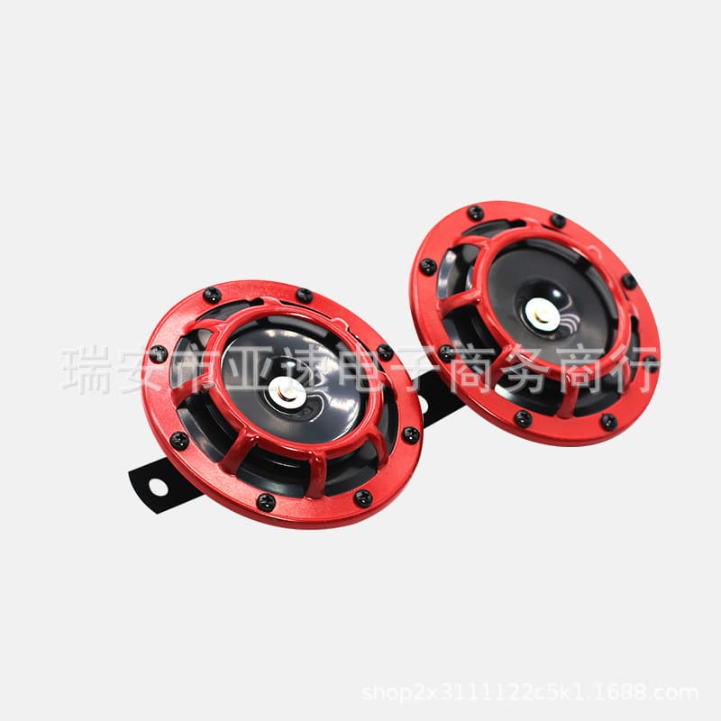 Pot-shaped Large Speaker, Dual-Tone Waterproof Universal Disc Horn 125mm, Car and Motorcycle Modification TZ-212