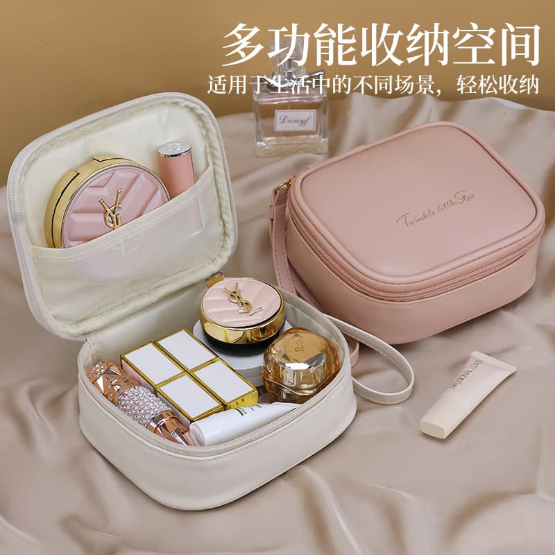 Portable Cream Makeup Bag Cosmetic Pouch Lipstick Bag Small Sanitary Pad Bag Student Waterproof Handheld Multifunctional