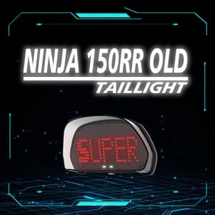 Compatible with NINJA 150 RR OLD / ZX 150 Motorcycle LED Brake Tail Light Modification Part