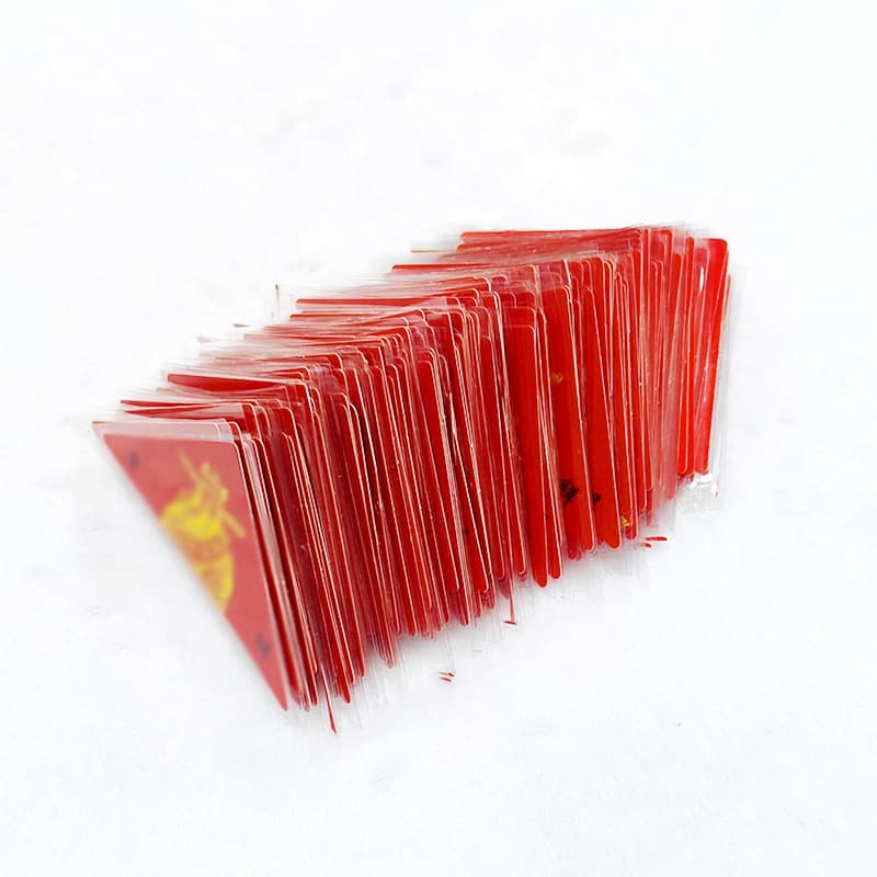 21 Types of Triangle Blessing Paper Laminated Wholesale - Please Order in Multiples of 200