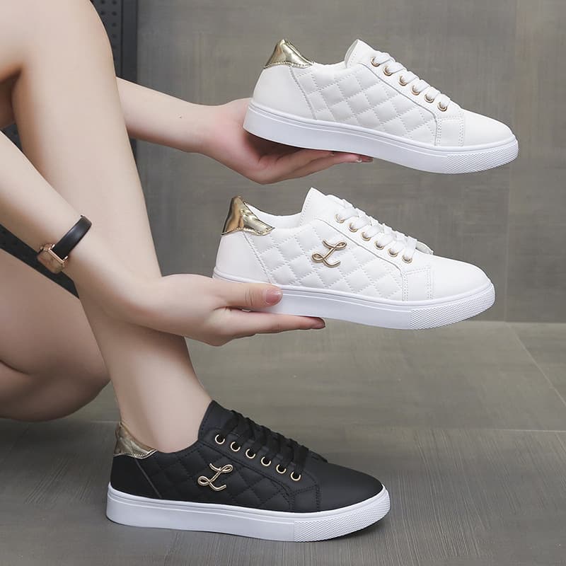 Soft Leather Thick Bottom Casual Sport Shoes Comfortable Trendy Pre-Order Fall 2024 Breathable Round Toe Mid Heel Slip-On