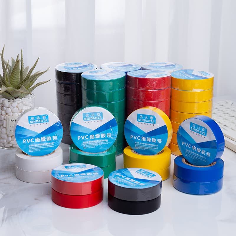 Manufacturer Electrical Tape Multicolor PVC Electrical Tape Colorful Adhesive