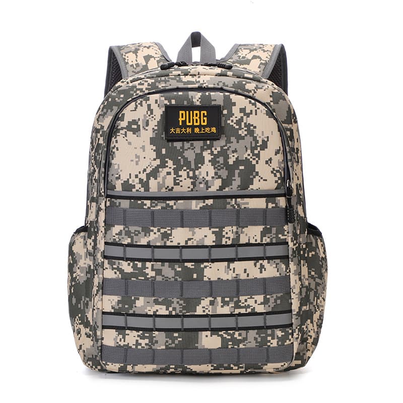 Chicken Dinner Bag PUBG Level 3 Backpack Hiking Sports Backpack Camouflage Tactical Backpack for Primary and Secondary School Students