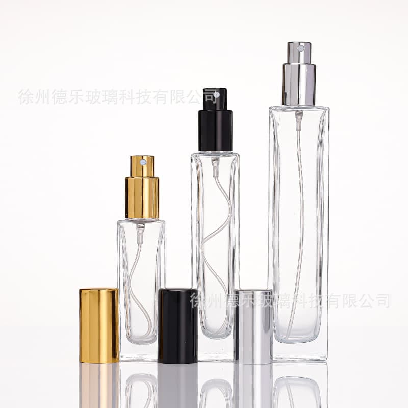 Reusable Refillable Perfume Bottle 30ml Screw Cap Perfume Glass Bottle 50ml 100ml Perfume Bottle