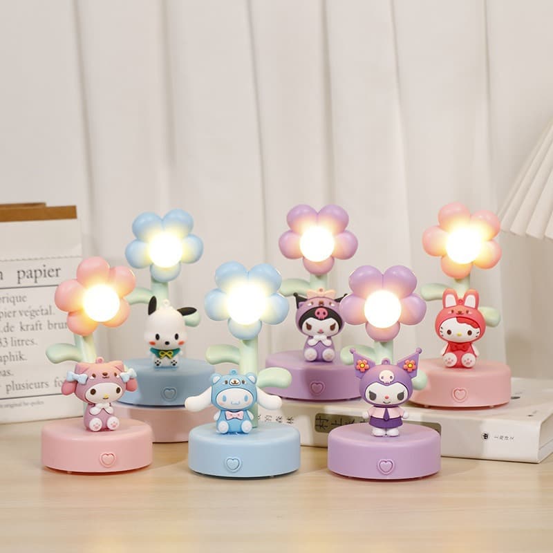 Hot-selling sunflower ornaments LED night light sleep light bedroom atmosphere light festival birthday classmates gifts