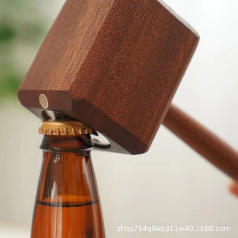 2025 New Factory Direct Supply Thor's Hammer Bottle Opener Creative Beer Opener Wine Bottle Opener