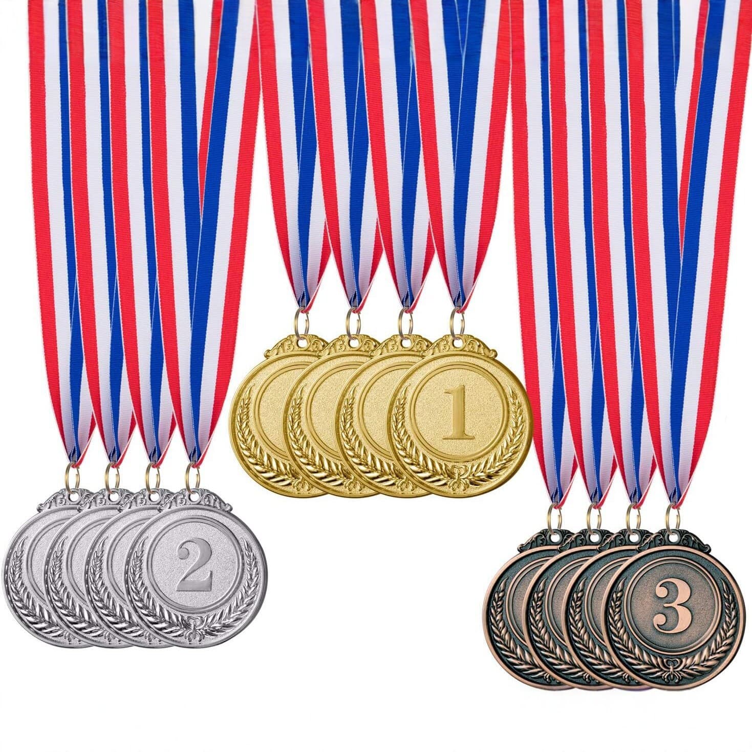 Amazon Custom Sports Competition Medal Gold Silver Bronze Hanging Medal Children's Marathon Commemorative Medal In Stock