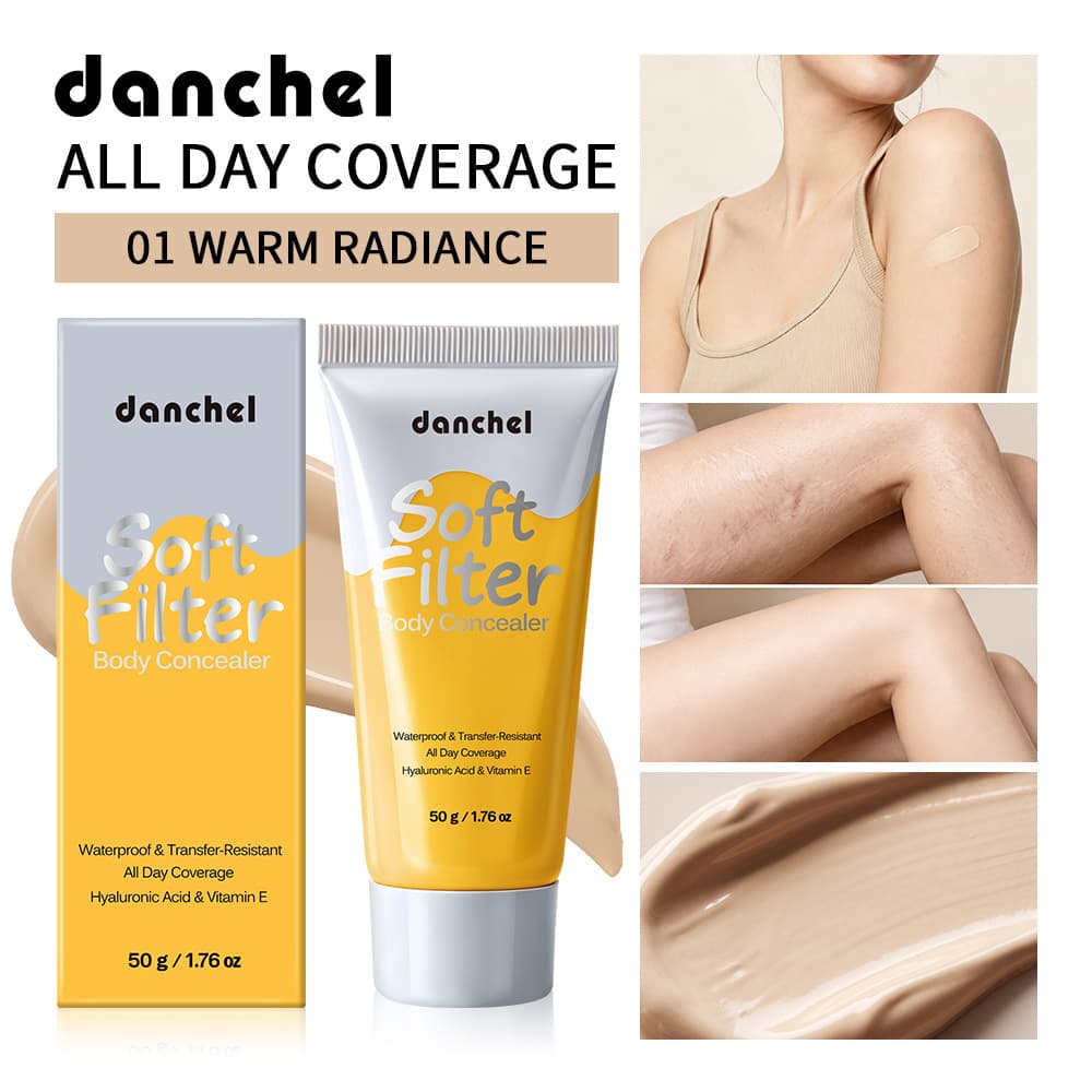 Cross-border danchel Filter Body Concealer Skin Tone Correction Hydrating Adhesive Long-Lasting Flawless Concealer