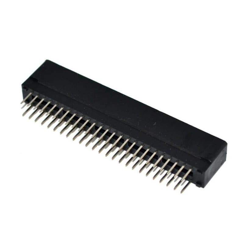 50Pin N64 Connector, N64 Cartridge Slot, N64 Console Slot, No Ears, Black, 2.5mm Clone Console