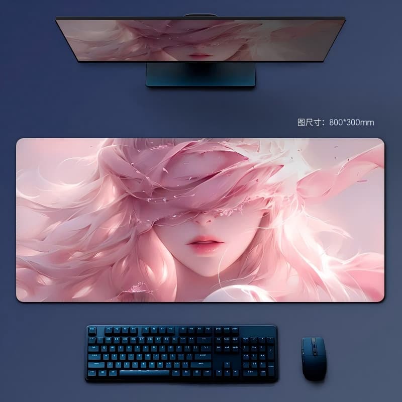 Large Mouse Pad Anime Esports Mousepad Gaming Mouse Pad Source Factory Anime Girl Desk Mat
