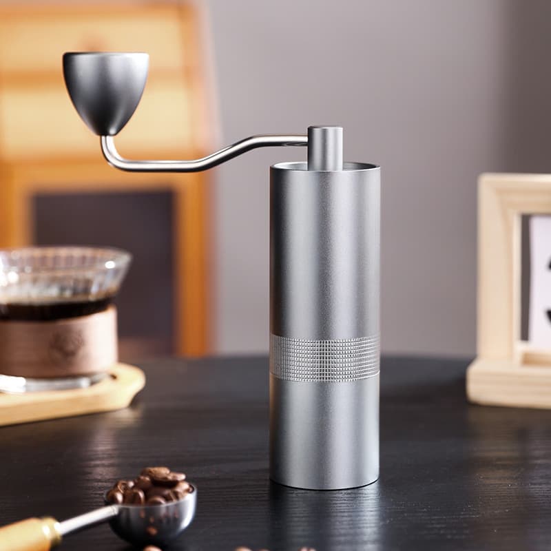 Hand Coffee Grinder Stainless Steel Burr Mill Portable Manual Coffee Bean Grinder Hand Crank Coffee Machine
