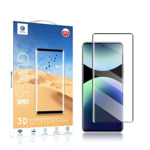 For Redmi Note 14 Pro 5G Curved Tempered Glass Film Full Screen Protection Film Redmi High Definition Tempered Glass Film