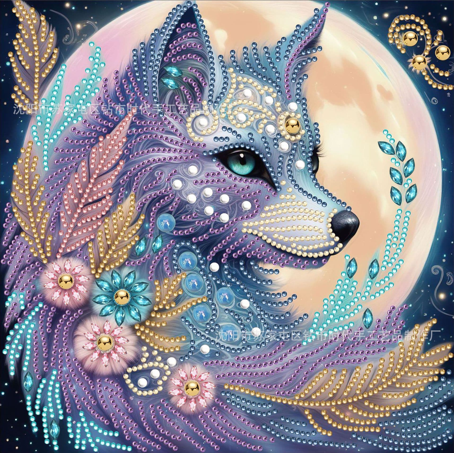 New diy special-shaped diamond painting handmade DIY material package bedroom study room decoration living room decorative painting manufacturer wholesale