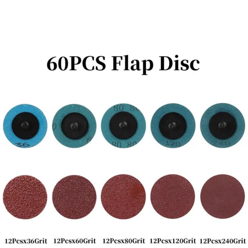 Ruiyan rotating lock sand disc 2 inches 3 inches rotating poly sand disc pneumatic polishing disc button wheel abrasive cloth wheel grinding disc