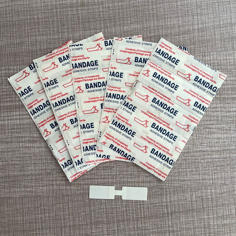 New fast, painless wound closure strips with zipper tape, no-needle suture alternative, and ready-to-ship innovative bandages.