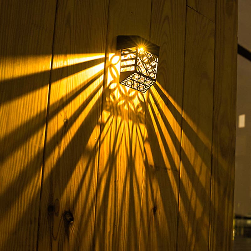 Fence Light Outdoor Solar Fence Light Home Garden Landscape Light Decorative Ambiance Deck Light Factory Direct