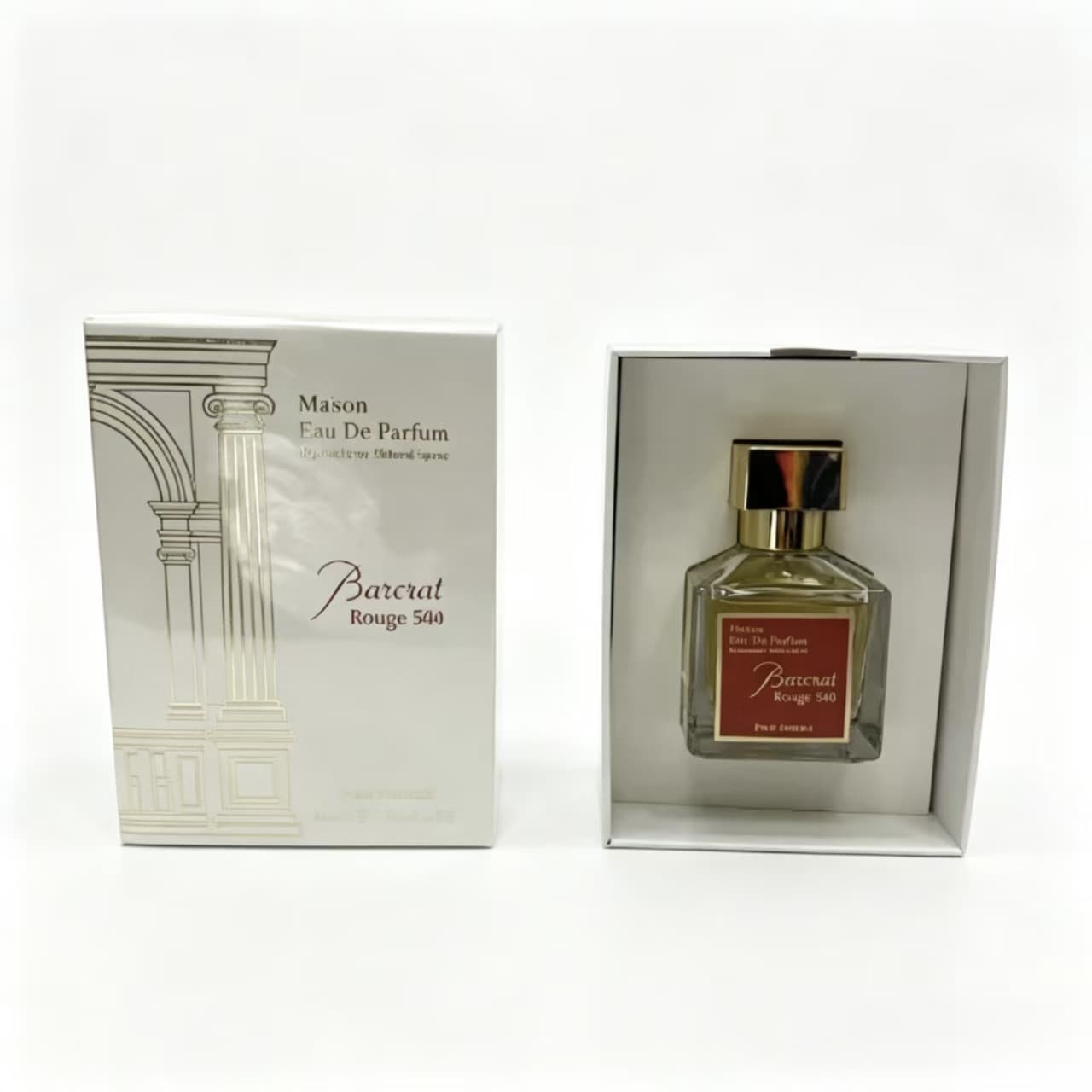 Cross-border Hot-selling Live-stream Red Baccarat Perfume for Women Rose Oud Agarwood Long-lasting Fragrance 70ml