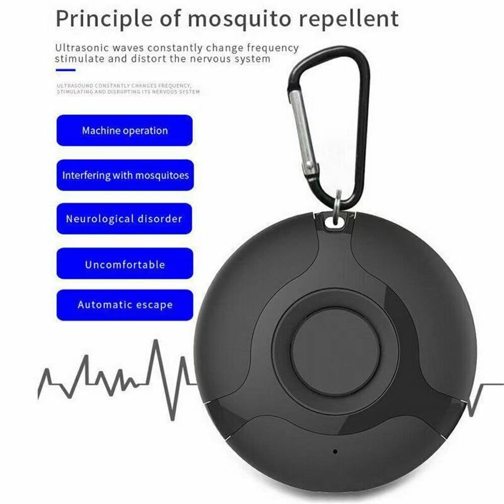 Outdoor Mosquito Repeller Ultrasonic Pest Repeller Portable Rodent Repeller Smart Outdoor Electronic Pest Deterrent