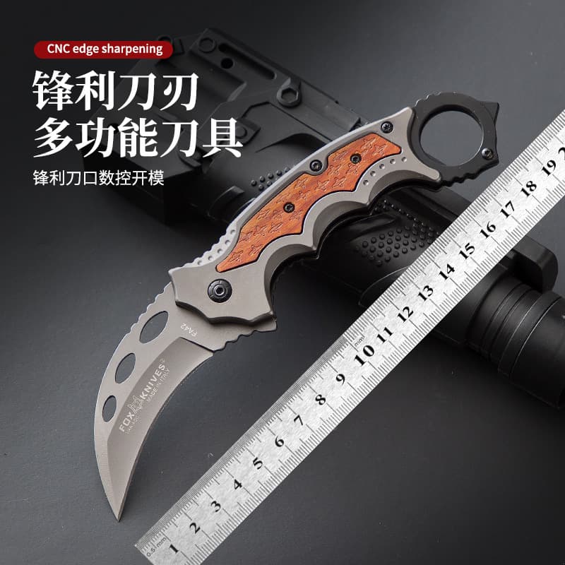 Outdoor Folding Knife Camping Outdoor Adventure Survival Knife Special Camping Portable Multifunctional Tactical Sharp Folding Knife
