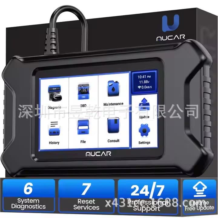 MUCAR CS6 CS5 CS4 OBD2 Diagnostic Scanner ABS SRS ECM TCM...