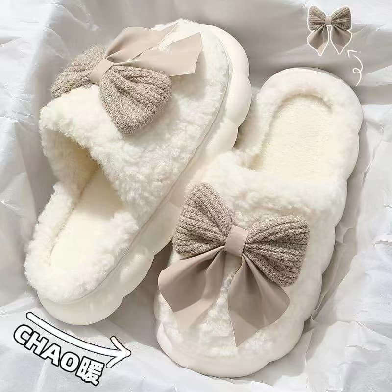 Women's Maternity Cotton Slippers, 2025 Autumn Winter New Arrival, Indoor Home Non-Slip Warm Plush Cotton Slippers with Soft Stepping Feel