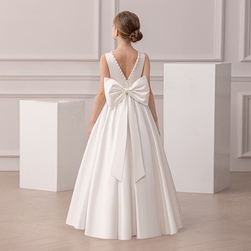 Cross-border Girls' Birthday Party Princess Dress Piano Performance Costume AliExpress High-end Children's Dress