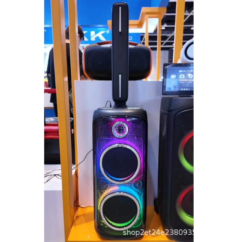Line Array Speaker Column Audio Dual 8-inch 120W Wireless Bluetooth KTV Party Speaker