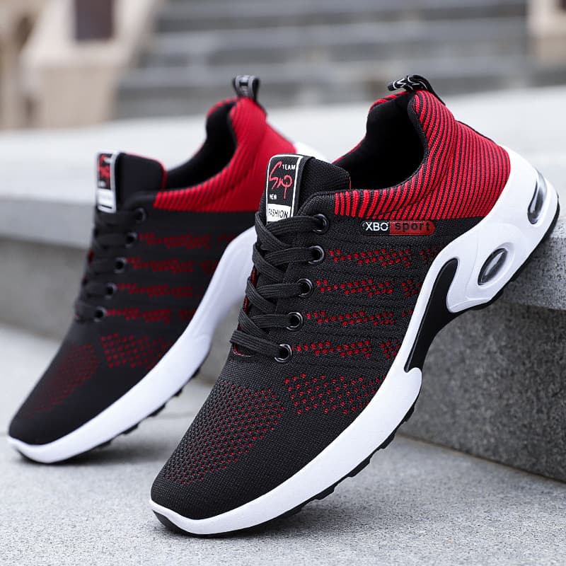 Men's Sports Shoes Autumn Mesh Running Shoes Cross-border Bestseller Soft Sole Lightweight Casual Fashion Dad Shoes
