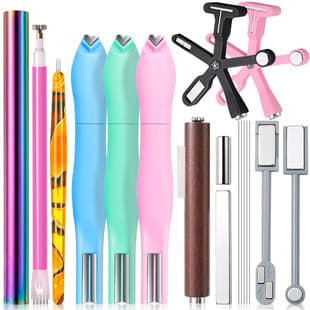Golden Cudgel Cat Eye Gel Magnet Strong Pattern Magnet Fancy Shaped Double-Ended Cat Eye Magnet for Nail Art