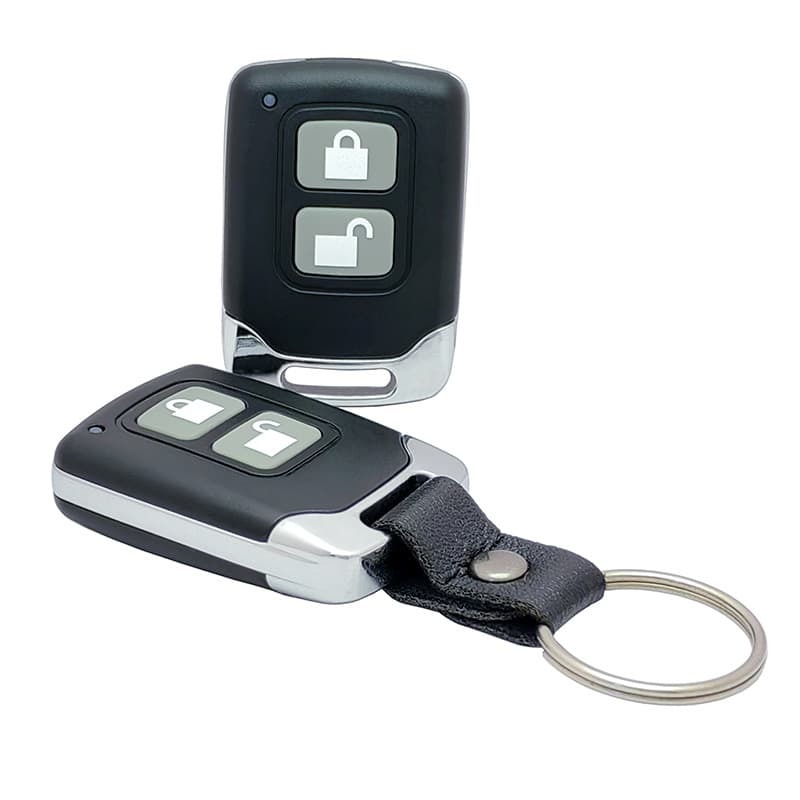 Belt-type 2-button remote control for 315/433 face-to-face copiers; export version 2-button remote control key.