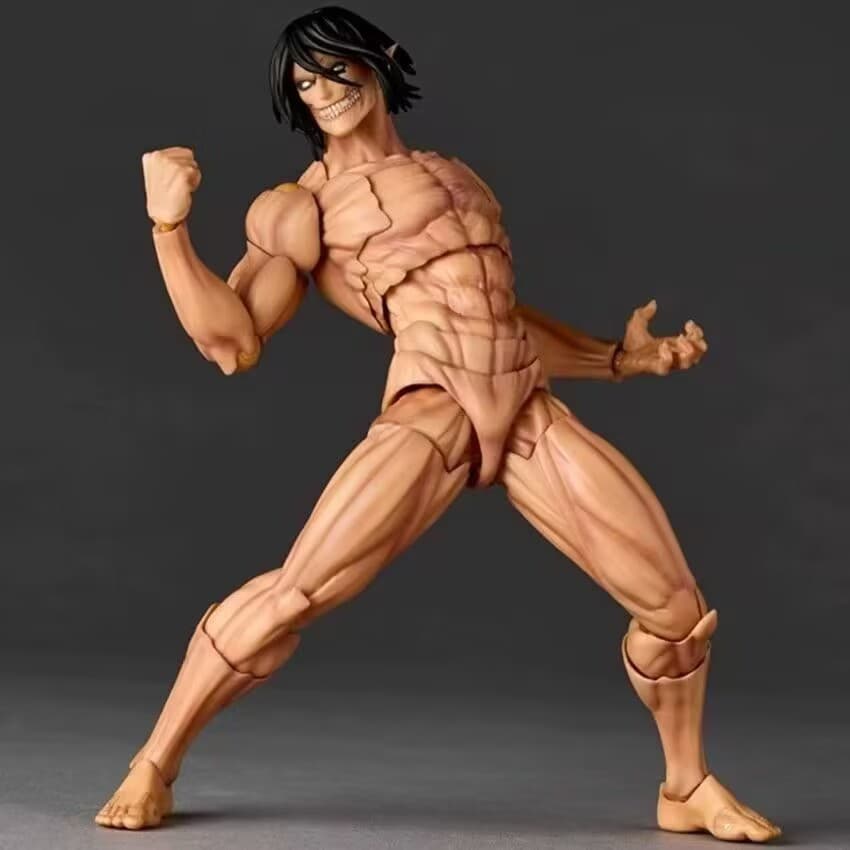 Animation Wholesale Attack on Titan Eren Yeager Ancestor Giant Muscle Figure Ornament Model