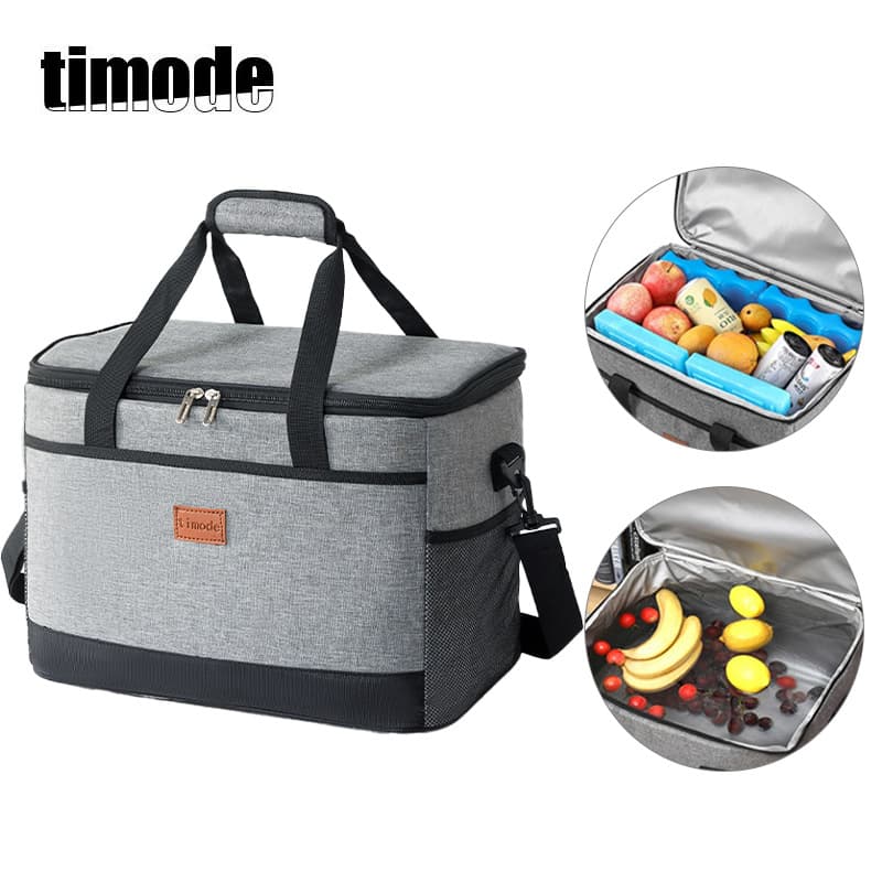 Cross-border hot-selling large-capacity thermal bag outdoor picnic bag waterproof oxford cloth ice bag thickened car thermal bag