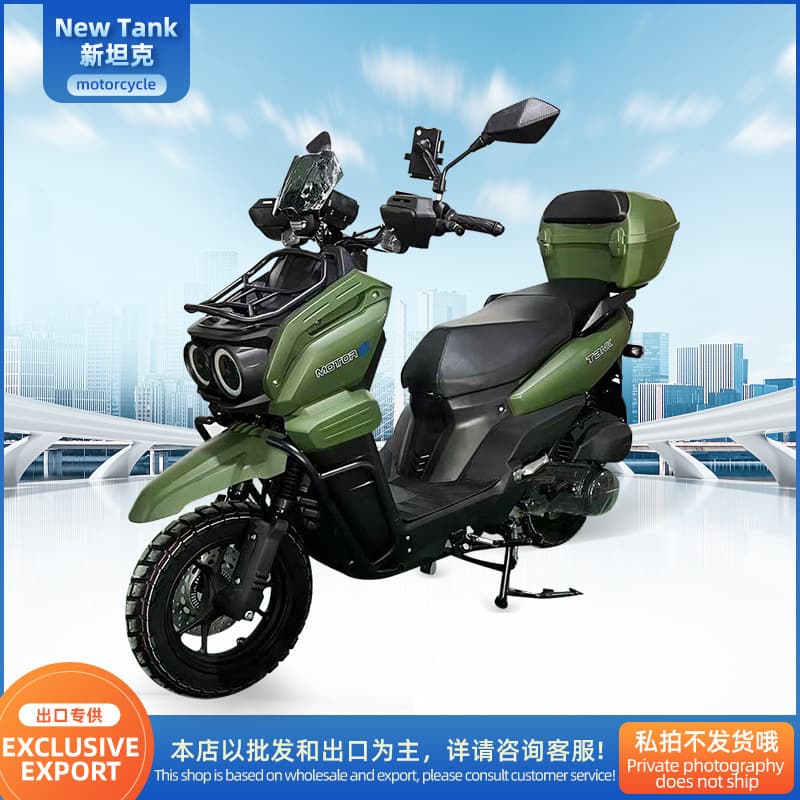 TAKE High-Speed Long-Range Fuel Scooter for Cross-Border Export, Foreign Trade Supply