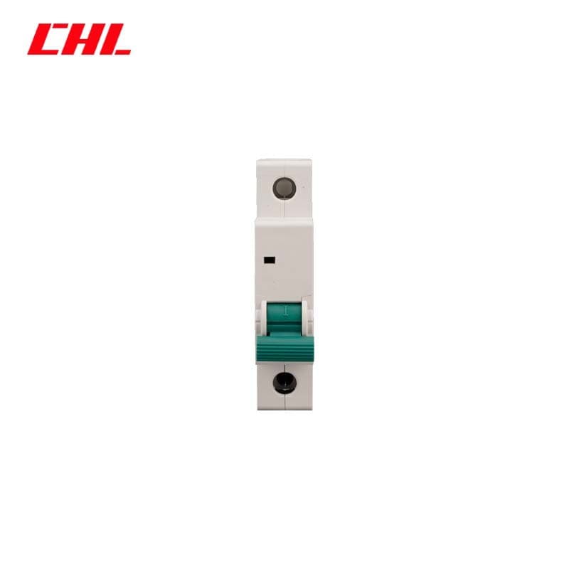 MCB Original Factory Model DZ47-FL5 Miniature Circuit Breaker Handle, Green Air Switch, White Casing, Micro-Fault