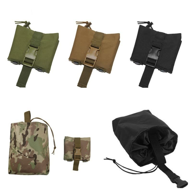 Tactical Foldable Recovery Storage Pouch Molle Attachment Bag Outdoor Sports Multi-Function Backpack Waist Pack