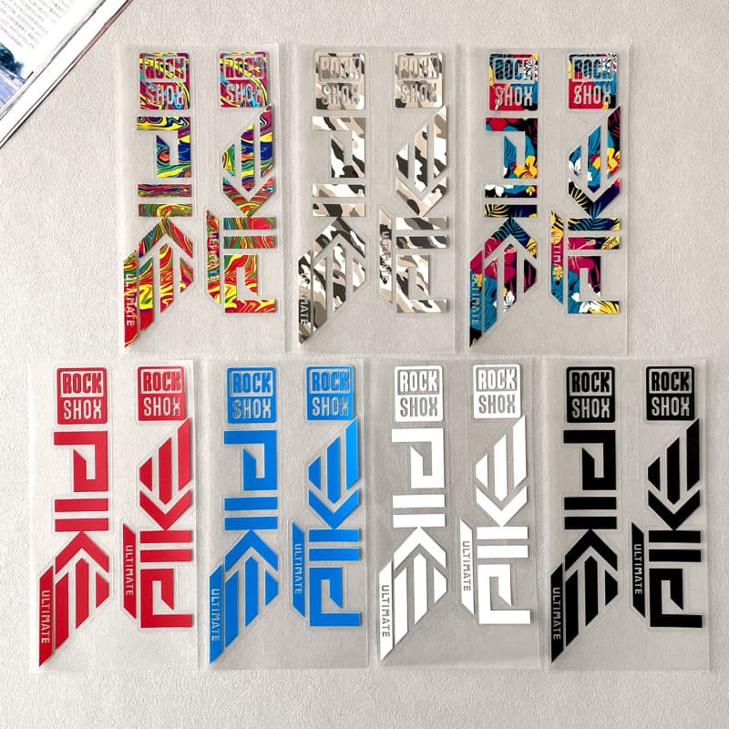 Fork Sticker Mountain Bike Fork Decal Shock Absorber Sticker Bicycle Sticker DIY Decoration Protective Sticker
