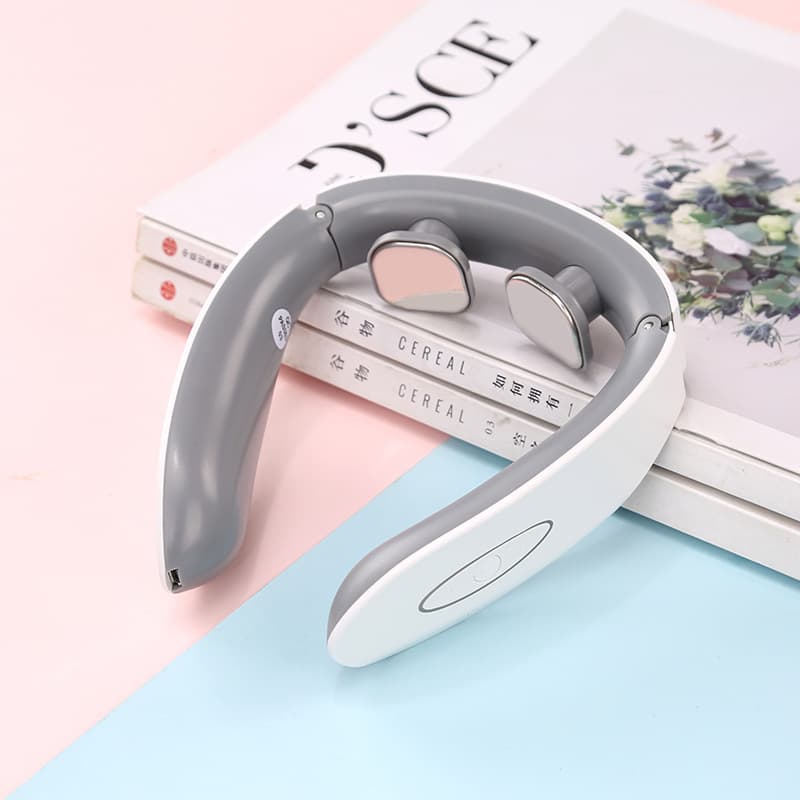 New Multifunctional Low-Frequency Pulse Cervical Massager, Intelligent Electric Massager for Neck