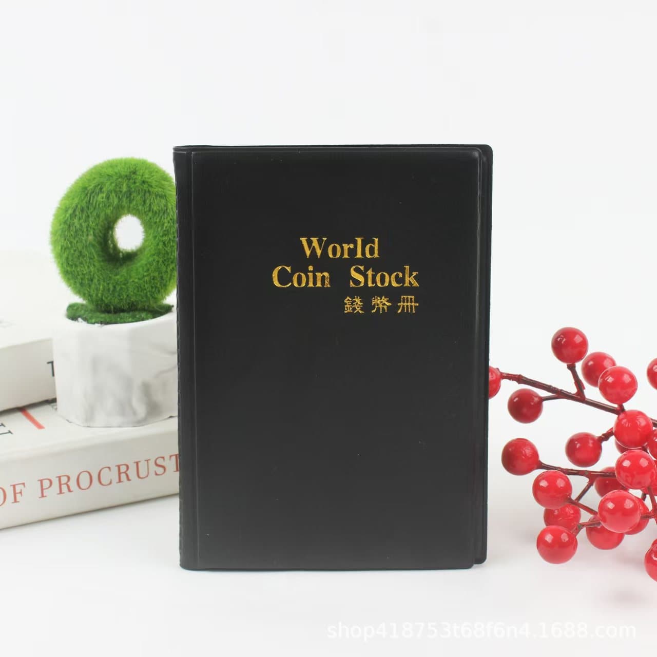 Cross-border Special Supply 120-Grid Coin Collection Album for Coins, Banknotes, Commemorative Coins, Ancient Coins, and Copper Coins Storage Album