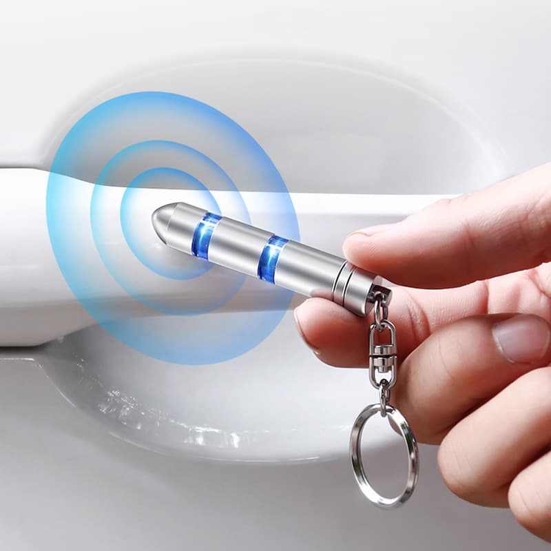 Static Eliminator, Human Body Static Discharger Anti-Static Stick with Chain Keychain Car Accessories
