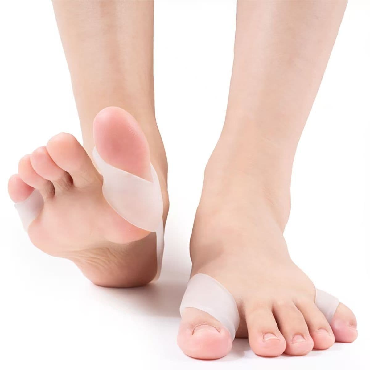 Small Toe Elastic Pull Band Bunion Corrector, Unisex Day and Night Use Big Toe Bone Separator Anti-Friction Care Sleeve