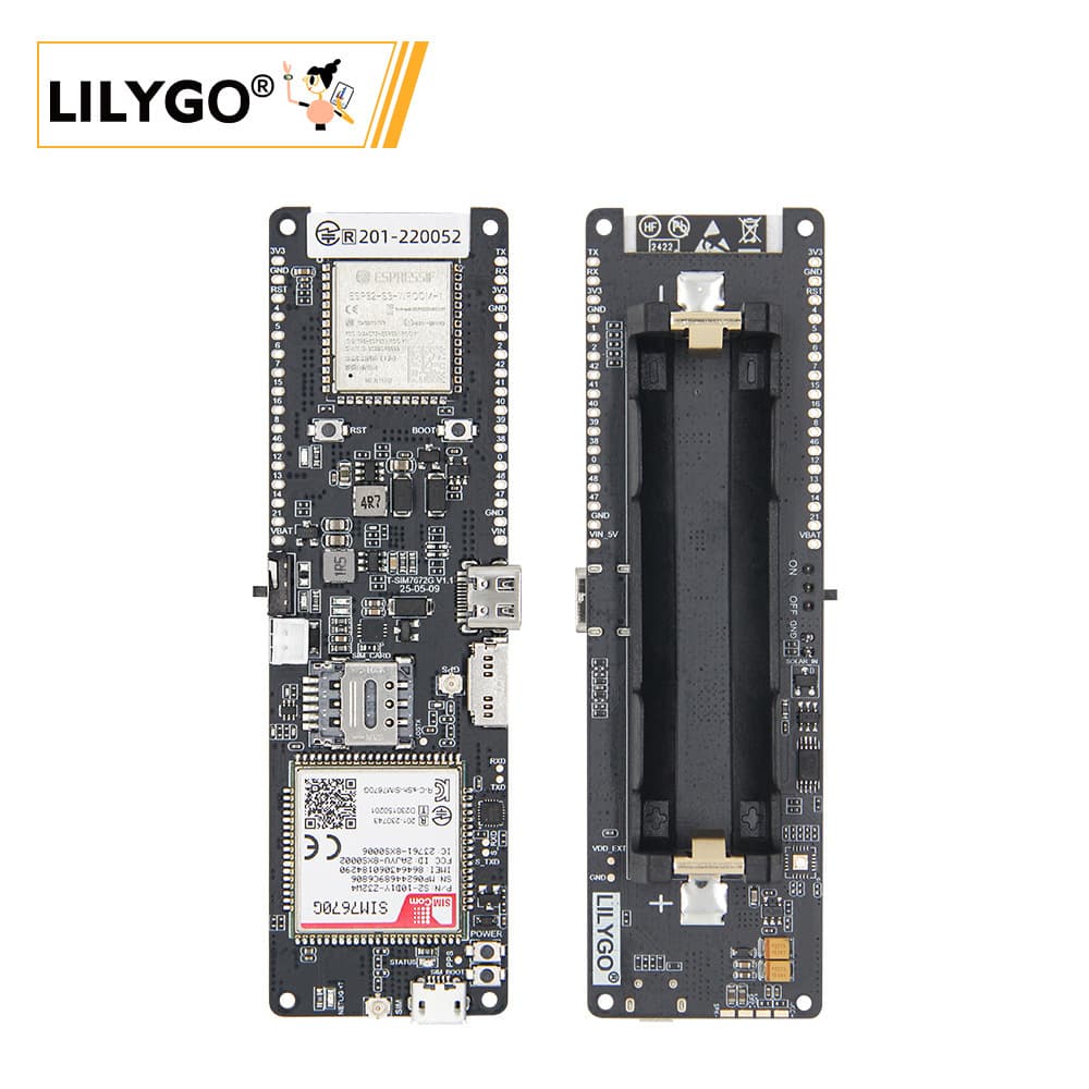 LILYGO® T-SIM7670G-S3 4G LTE ESP32-S3 Development Board GPS Wireless Communication Module
