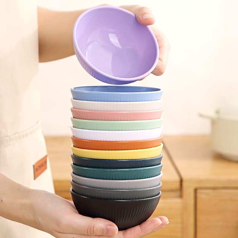 Solid color Nordic style new soy sauce bowl hot pot bowl small bowl sauce bowl chili dish home restaurant snack side dish bowl