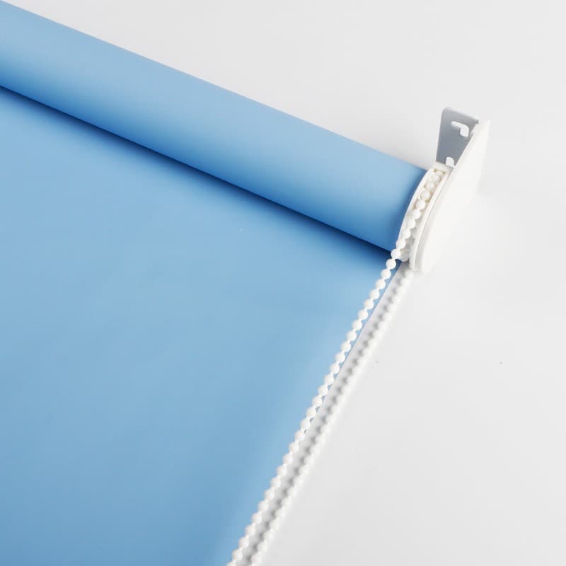 Roller Shade Finished Product Manufacturer Full Blackout Office Thermal Insulation Waterproof Polyester Electric Lift Roller Blind