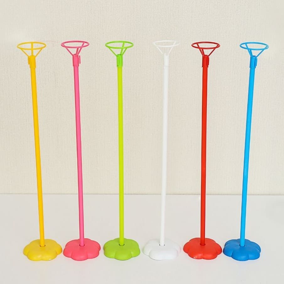 Supply of creative birthday aluminum foil ball table balloon bases, desktop small base stands, party decoration balloon bases