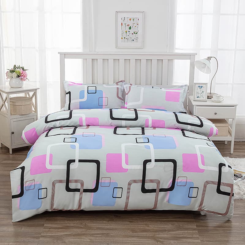 Flannel Bedding Set Wholesale - Dormitory Bunk Bed Single/Double Duvet Covers & Pillowcases, Bulk Orders Preferred