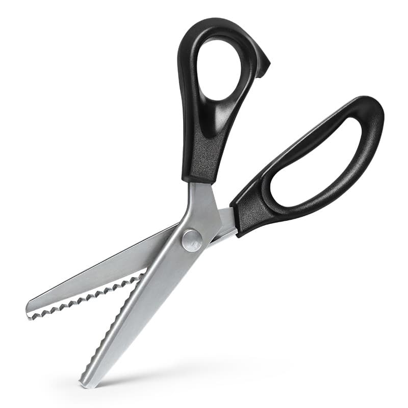 In-stock lace scissors, pinking shears, dog-tooth craft scissors, fabric sample and cloth tailor scissors