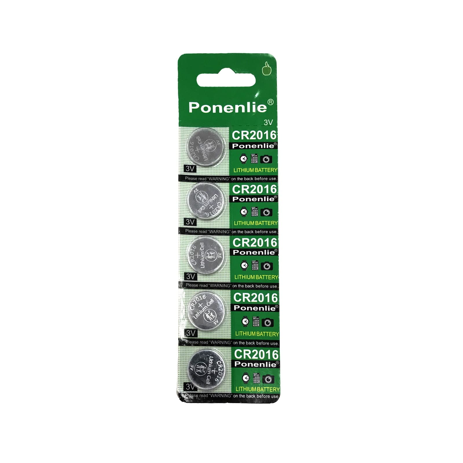 CR2016 Button Cell Battery CR2016 for Body Scale Toy Remote Control 3V Factory Direct